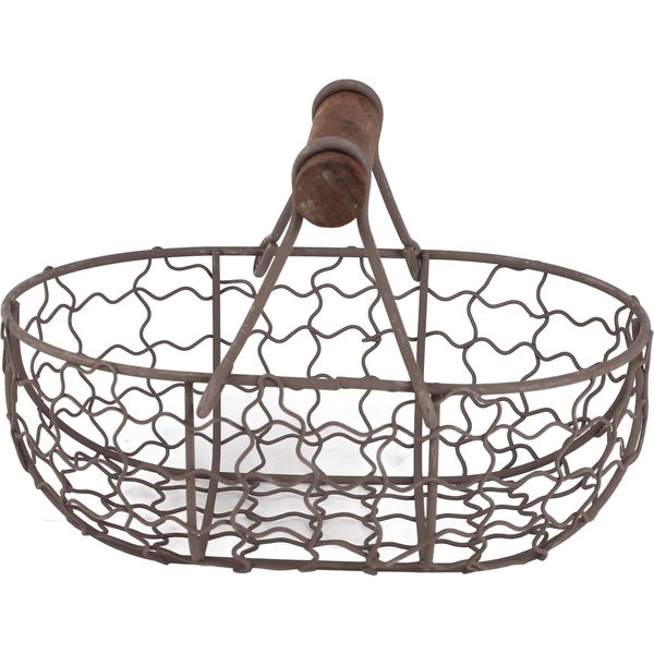 2 Cestas De Flores Para NiñA De Las Flores, Cestas De Metal Para DecoracióN Del Hogar.-image