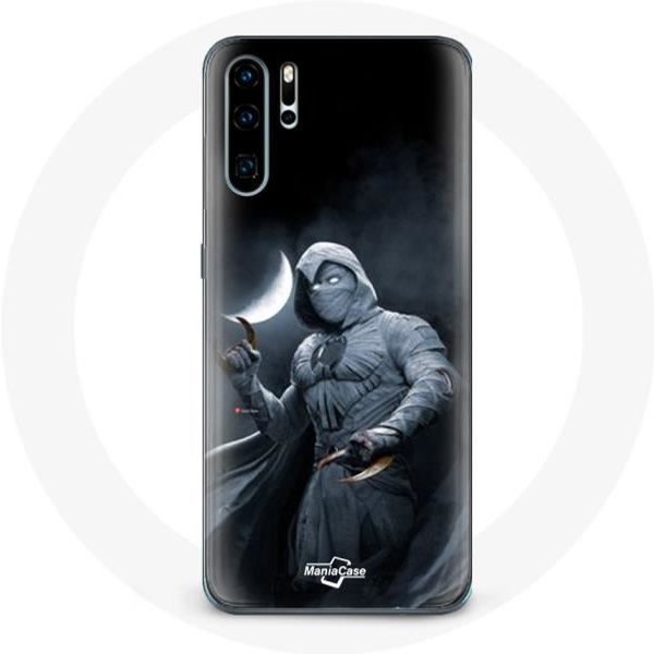Funda Para Huawei P30 Pro - Maniacase - Caballero Luna Batman - Flexible - Negra - ProteccióN-image
