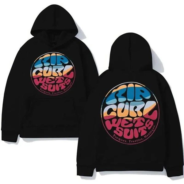 Sudadera Con Capucha Rip Curl Para Hombre Men Wetty Land Sudadera Con Capucha VersióN Suelta Sudaderas Moda Hombre Manga Larga Mujer Casual Harajuku JerséIs Sudaderas 2XL Black-image