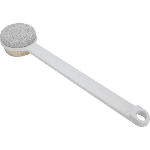 Cepillo De Ducha Piedra PóMez Exfoliante De Pies 2 En 1 Reutilizable Mango Largo Exfoliante De Pies Para Ducha-image