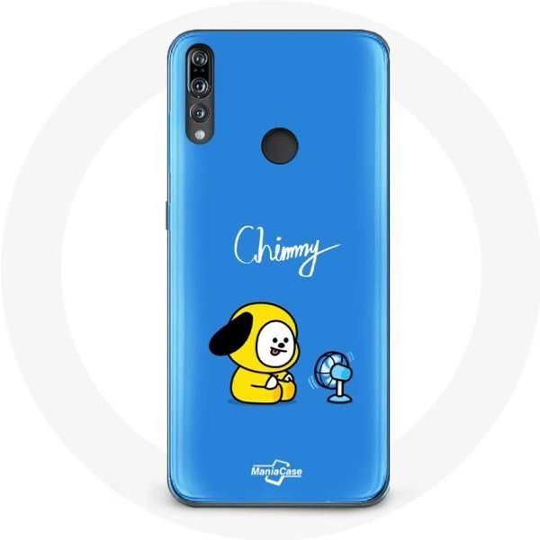 Funda Para Huawei P30 Lite - Bangtan BTS - Chimmy Jimin - Silicona Blanda - Azul - Mixta Azul-image
