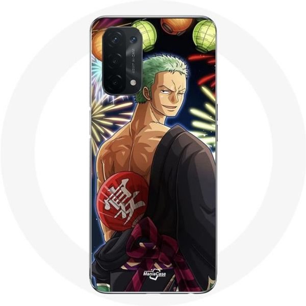 Funda Para Oppo A74 One Piece Feliz Navidad Zoro Anime Manga-image