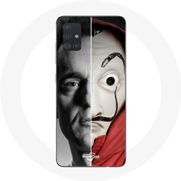 Funda Samsung Galaxy A51 La Casa De Papel BerlíN MáScara Split-image