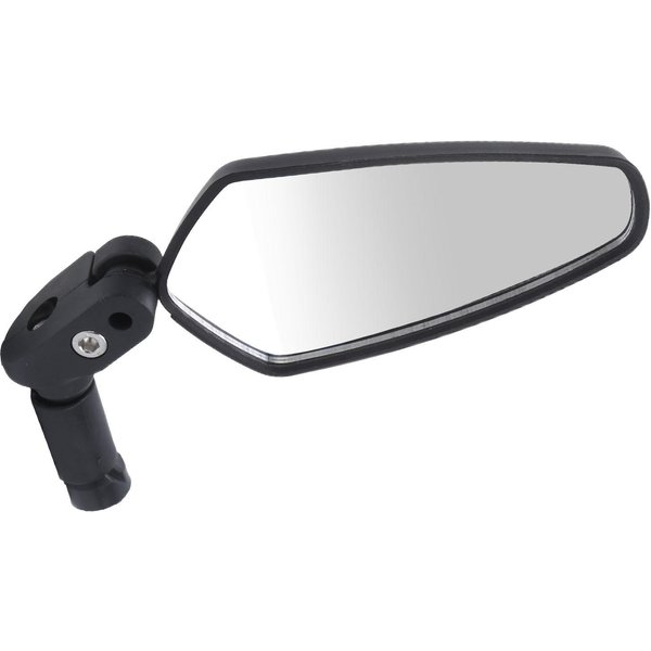 Espejo De Bicicleta RotacióN De 360 Grados Espejo Convexo Ampliado Espejo Retrovisor Ajustable Plegable Para-image