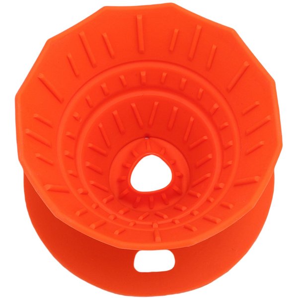 Goteador De Café Pour Over Silicona De Grado Alimenticio Plegable PortáTil Filtro De Café De PreparacióN Manual Cinabrio-image