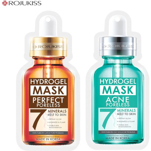 Rojukiss Acne/Collagen/Perfect/White HydrożElowa Maseczka Mineralna Bez PoróW 7 - 25 Ml - Thai Skincare Acne 1 & Perfect 1-image