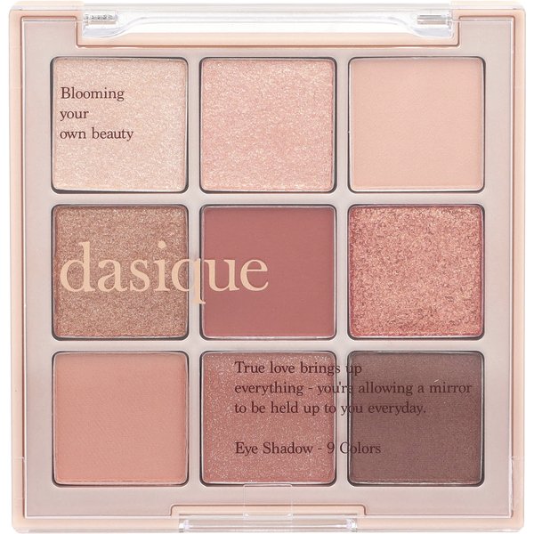 Dasique, Paleta Cieni Do Powiek, 02 Rose Petal, 1 Sztuka Beige-image