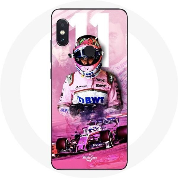 Funda - Xiaomi - Redmi Note 5 Pro - FóRmula 1 Sergio PéRez - Flexible - Rosa Color Rosa-image