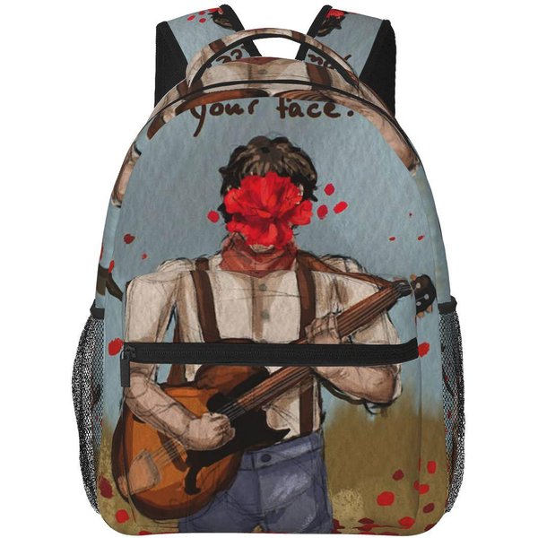 Hadestown Flor El Musical Mochila Escolar Bolso Escolar Mochila De DíA Para Senderismo Viajes Para Hombres Mujeres Moda Bolso Para Libros Bolsos De Hombro One Size-image
