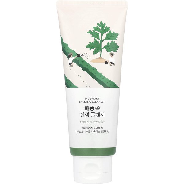 Limpiador Calmante De Artemisa Round Lab, 157 Ml (5.07 Onzas LíQuidas) (150 Ml) White-image