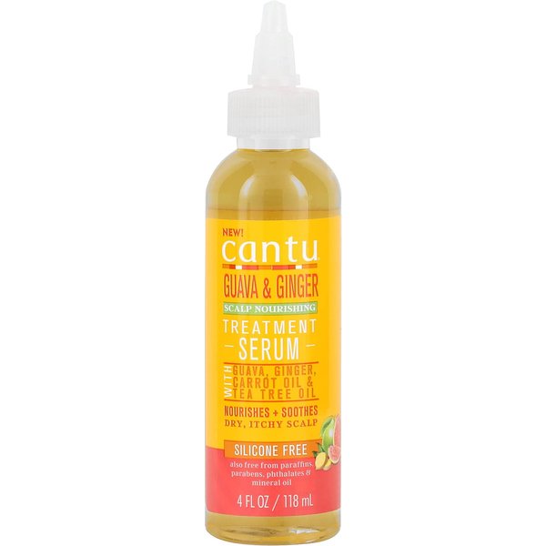 Cantu, Guayaba Y Jengibre, Suero Nutritivo Para El Cuero Cabelludo, 4 Fl Oz (118 Ml) Yellow-image
