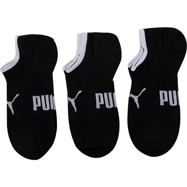 Calcetines Tobilleros Puma Unisex Pack De 3 Negro 935111-02 39-42 White-image