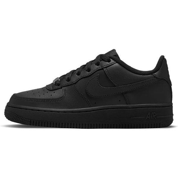 Zapatillas Para NiñOs Nike Air Force 1 LE GS Triple Black DH2920-001 35.5-image