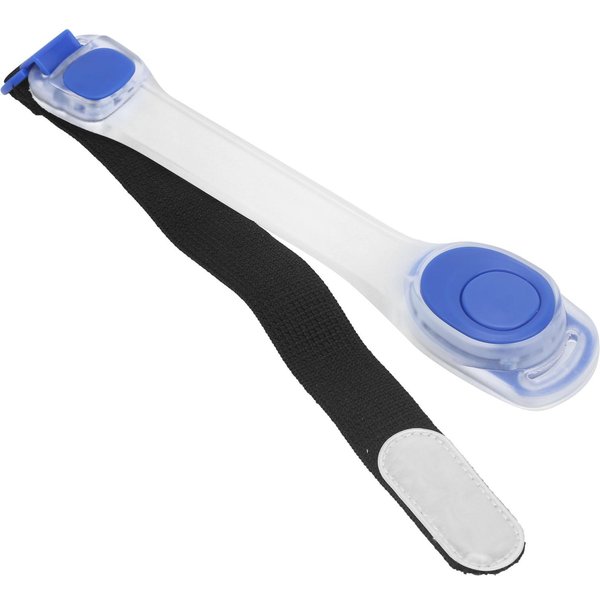 Brazalete LED Deportivo Para Exterior Intermitente Pulsera Luminosa Para Correr De Noche Verde Black-image