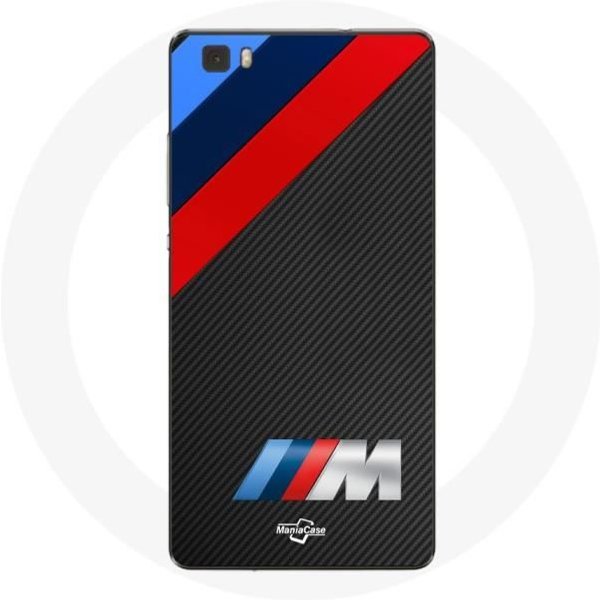 Funda Para Huawei P8 Lite Logo BMW M Carbono-image