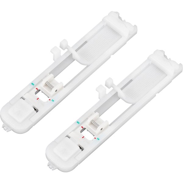 2 Piezas Pie Prensatelas DoméStico Para MáQuina De Coser Brother Pie Puntada Hogar MultifuncióN-image