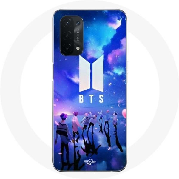 Funda Para Oppo A54 5G Bangtan Sonyeondan BTS Fanart Logo-image