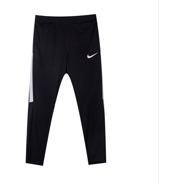 Nike Design Z Blokami KoloróW I Logo Wszechstronne Dzianinowe Spodnie Sportowe MęSkie Spodnie Czarne 838752-010 M Gray-image