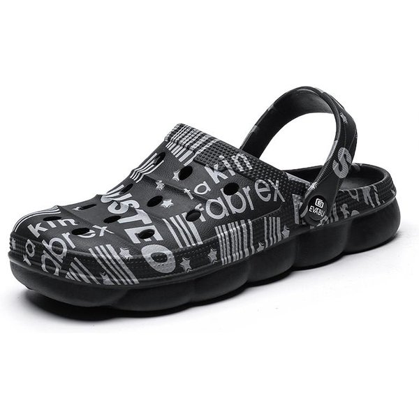 Zapatos De Playa De Verano Para Hombre, Calzado Para JardíN Transpirable Para Hombre, Sandalias Ligeras, Zapatillas CóModas, Zapatos De Plataforma Antideslizantes, Chanclas 41 Gray-image