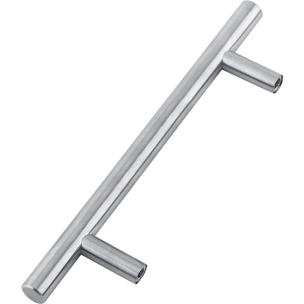 150MM Stal Nierdzewna T Bar Uchwyt Meblowy Do Drzwi Szafki Kuchennej GałKi-image
