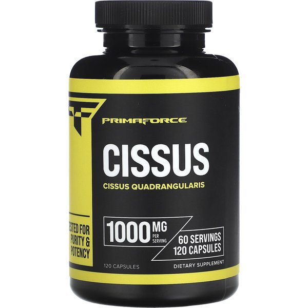 Primaforce, Cissus Quadrangularis, 1000 Mg, 120 KapsułEk (500 Mg Na KapsułKę)-image