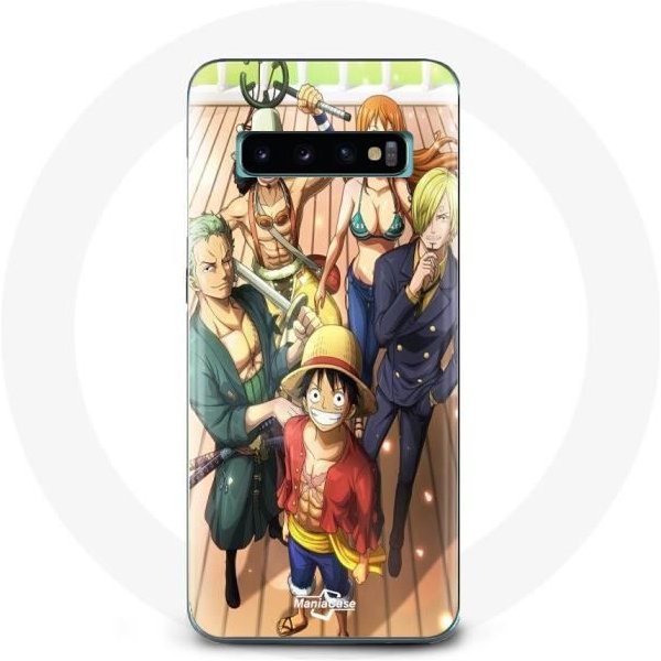 Funda - Maniacase - Samsung Galaxy S10 - One Piece Luffy - Flexible - Manga Anime-image