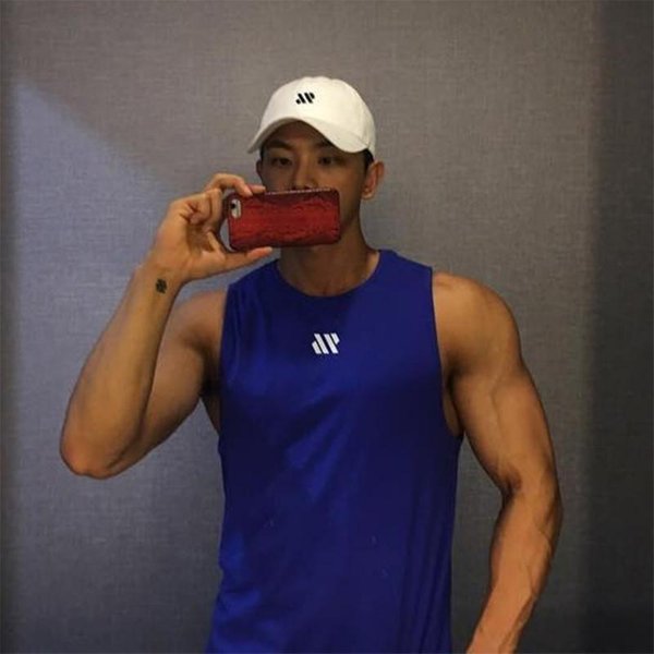Camiseta De Gimnasio Para Hombre Verano Sin Mangas Camisetas Para Hombre Camisetas Sin Mangas Entrenamiento Fitness Chalecos Deportivos Ropa 3XL Azul-image