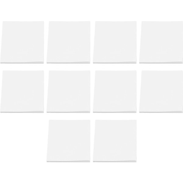 500 Piezas Notas Adhesivas Totalmente Transparentes Impermeables Se Pegan Firmemente Reposicionables Notas Adhesivas Transparentes-image