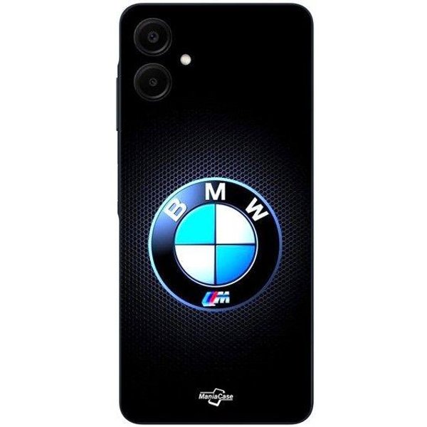 Etui Na Telefon - Maniacase - Samsung Galaxy A06 - Logo Bmw M - Silikonowe - MięKkie-image