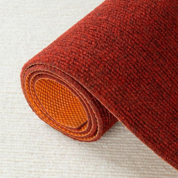 Jednokolorowy DużY Dywan Do Dekoracji Biura Domowego Salonu AntypośLizgowy ŁAtwy Do Czyszczenia MięKki Dywan Sofa Sypialnia Salon Mata Pod Stopy 1.9X2.9Ft(60X90Cm) Brown-image