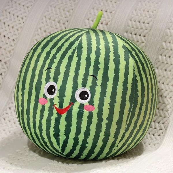 Seria Pluszowych Zabawek Owocowych Pluszowa Awokado PomarańCza Truskawka Arbuz Gruszka JabłKo Pluszowa Poduszka MięKka Lalka Prezent Urodzinowy Dla Dzieci 30Cm-image