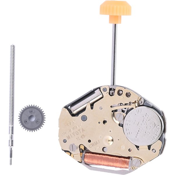 Profesjonalny Mechanizm Zegarka Kwarcowego Stop Zegarka 1L45 Do CzęśCi Do Naprawy ZegarkóW Beige-image