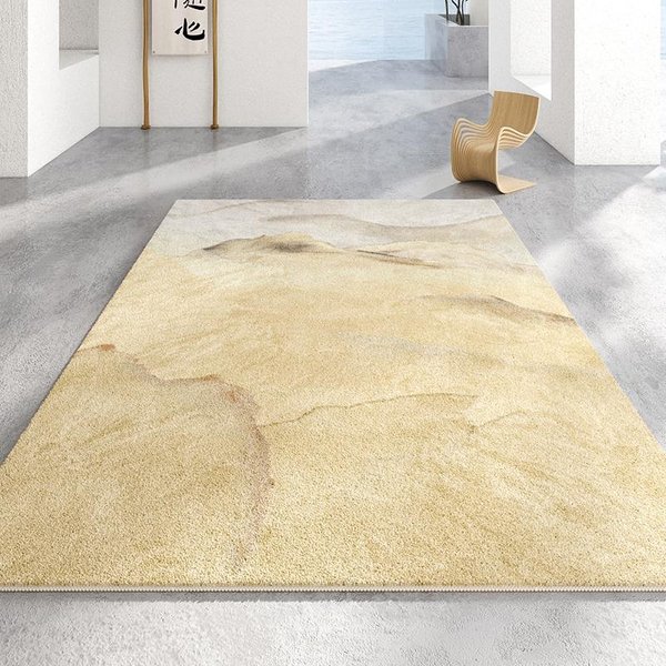 Dekoracja Sypialni W Stylu Light Luxury Nieregularny Dywan DużE Dywany Do Salonu Zmywalna Mata PodłOgowa Do Salonu MięKka Mata PodłOgowa Do Domu AntypośLizgowy Dywan 80X160Cm-image