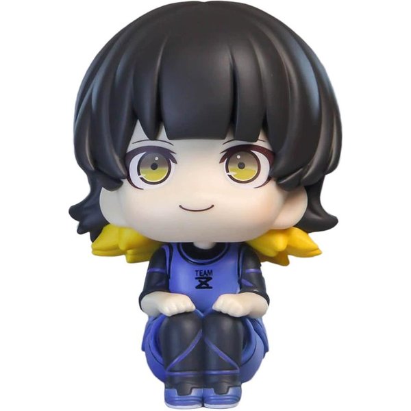 Blue Lock Figurki Akcji Isagi Yoichi Bachira Meguru Figurka Anime Wersja Q Figurka PVC Model Kolekcjonerski Lalka Dla Dzieci Zabawki Prezenty Black-image