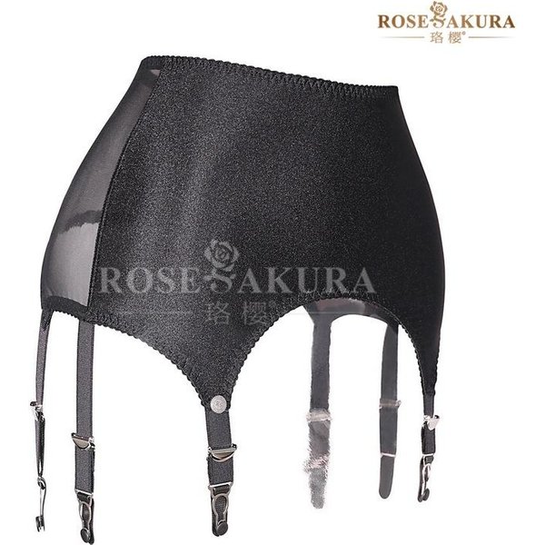 Seksowna Luksusowa Damska BłYszcząCa Mini SpóDniczka Metalowe Klipsy Pas Do PońCzoch Pas PodtrzymująCy Na Imprezę Ol Taniec Letnie PońCzochy Moda Ootd Bielizna M 40-65Kg Black-image