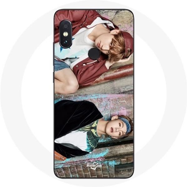 Funda Para Xiaomi Redmi Note 5 Pro BTS Kim Taehyung Y Jungkook Taekook Teaser Not Today You Never Walk Alone-image