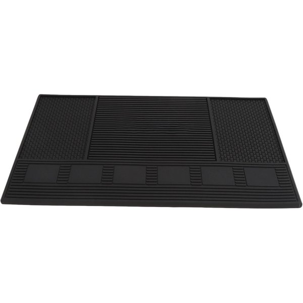 Alfombrilla Organizadora De Herramientas De PeluqueríA De Silicona Antideslizante Para Herramientas De PeluqueríA. Almohadilla Para EstacióN De Trabajo Para SalóN De PeluqueríA.-image