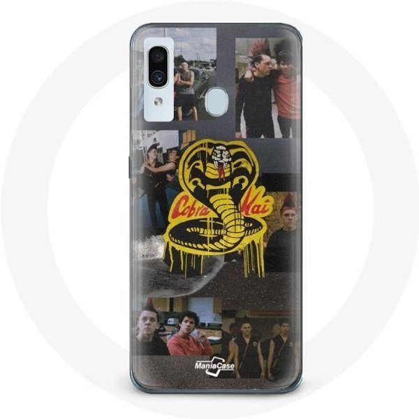 Funda Para Samsung Galaxy A30 Logo Cobra Kai PóSter Serie-image