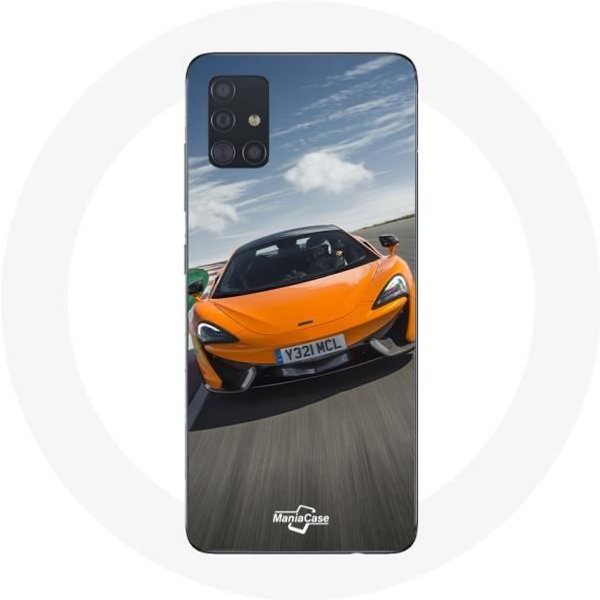 Funda Para Samsung Galaxy A51 5G FóRmula 1 Mclaren Naranja-image
