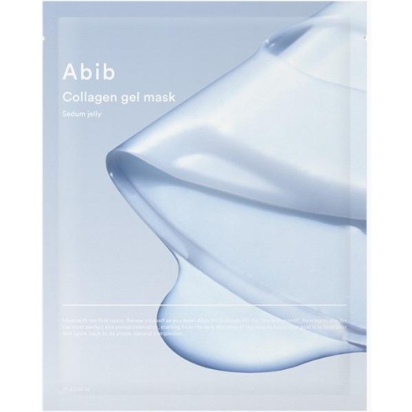 Abib Maska W PłAchcie Z żElem Kolagenowym #Sedum Jelly 35G*10Ea 1EA White-image