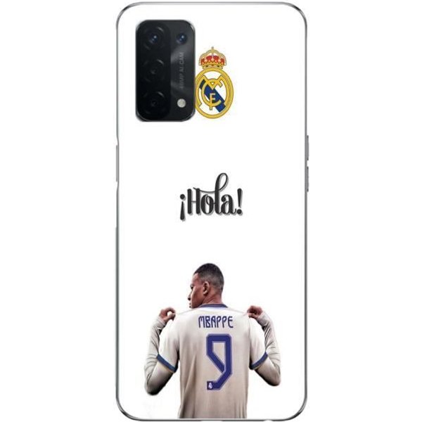 Coque Maniacase Pour Oppo A54 5G Kylian Mbappe Real Madrid 9 Hola-image