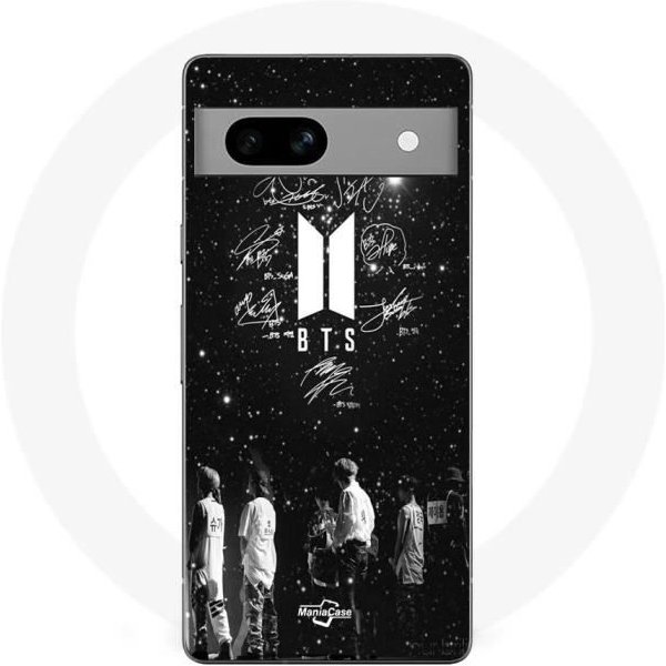Funda Maniacase Para Google Pixel 7A Bts Firma Noche Estrellada-image