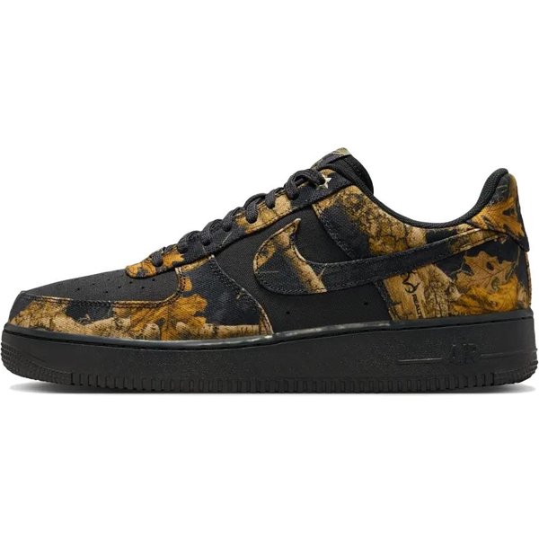 Realtree X Nike Air Force 1 Low Czarne KamuflażOwe MęSkie Sneakersy IH1221-001 41 Black-image