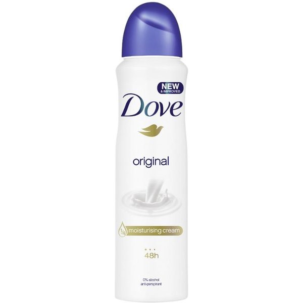 Spray Antitranspirante Dove Original 48H Para Mujer 150ML-image