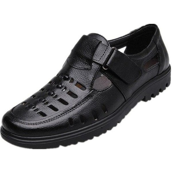 Buty MęSkie Ze SkóRy Naturalnej Luksusowe Casual Wsuwane Formalne Mokasyny MęSkie WłOskie Czarne MęSkie Buty Do Jazdy 43 Black-image
