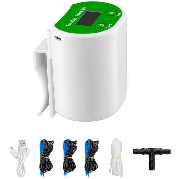 Sistema De Riego AutomáTico Dispositivo De Riego Temporizado JardíN Terraza Kit De Riego Por Goteo Para Plantas En Macetas For 4 Pots Plants-image