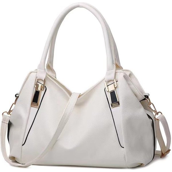 Casualowa Modna Damska Torba Na Ramię W Jednolitym Kolorze, MięKka, DużA Pojemność, Torebka Typu Crossbody-image