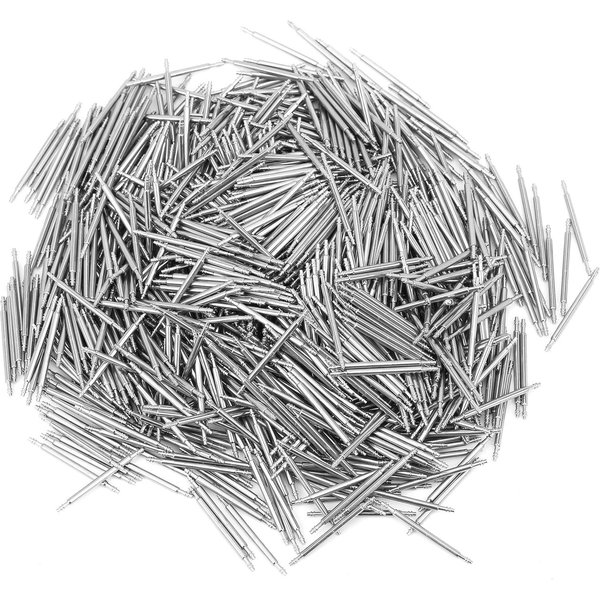 2000 Piezas Pasadores De Resorte Para Correa De Reloj, Herramienta De ReparacióN De Eslabones De Acero Inoxidable, 1.5 De Grosor, 20 Mm-image