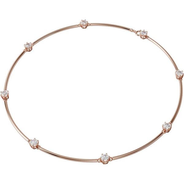 Collar De Diamantes Swarovski Constella Para Mujer Oro Rosa 5609710 Box (Random Color) White-image