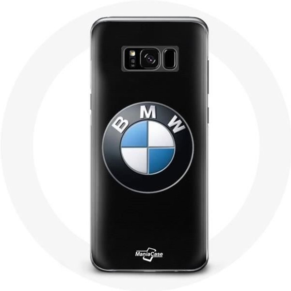 Funda - Maniacase - Samsung Galaxy S8 Plus - Logo BMW - Negro - ProteccióN RíGida Negro-image